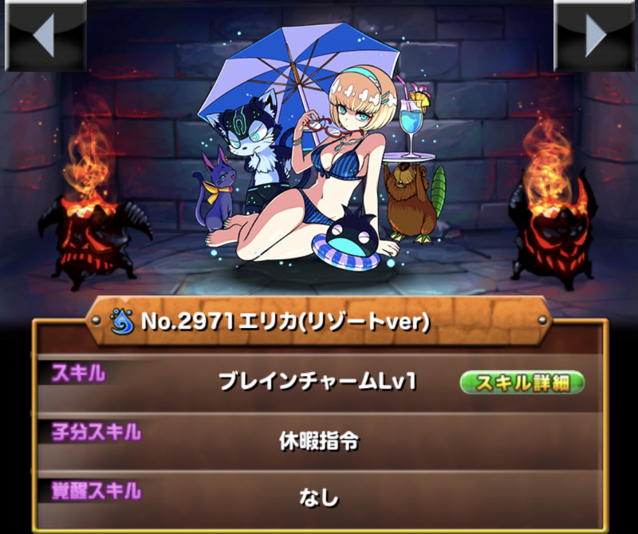 ドラポ エリカ（リゾートver） 図鑑